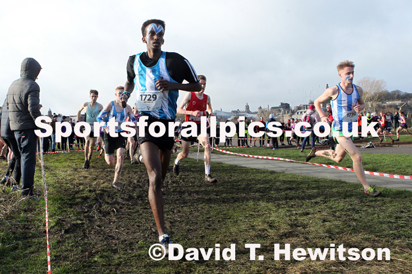 Mens short race  2020 BUCS Cross Country Champs., Edinburgh.  Photo: David T. Hewitson/Sports for All Pics